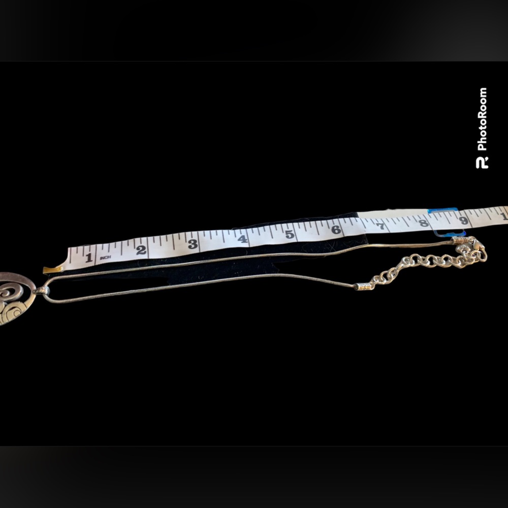 Brighton Mingle - Silver Played Adjustable Neckla… - image 6